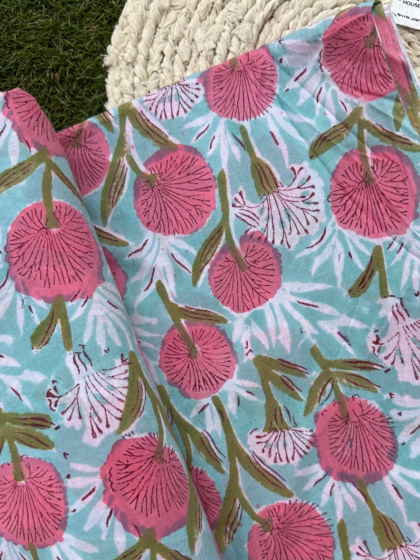 Pretty Skies - Sanganeri Fabric