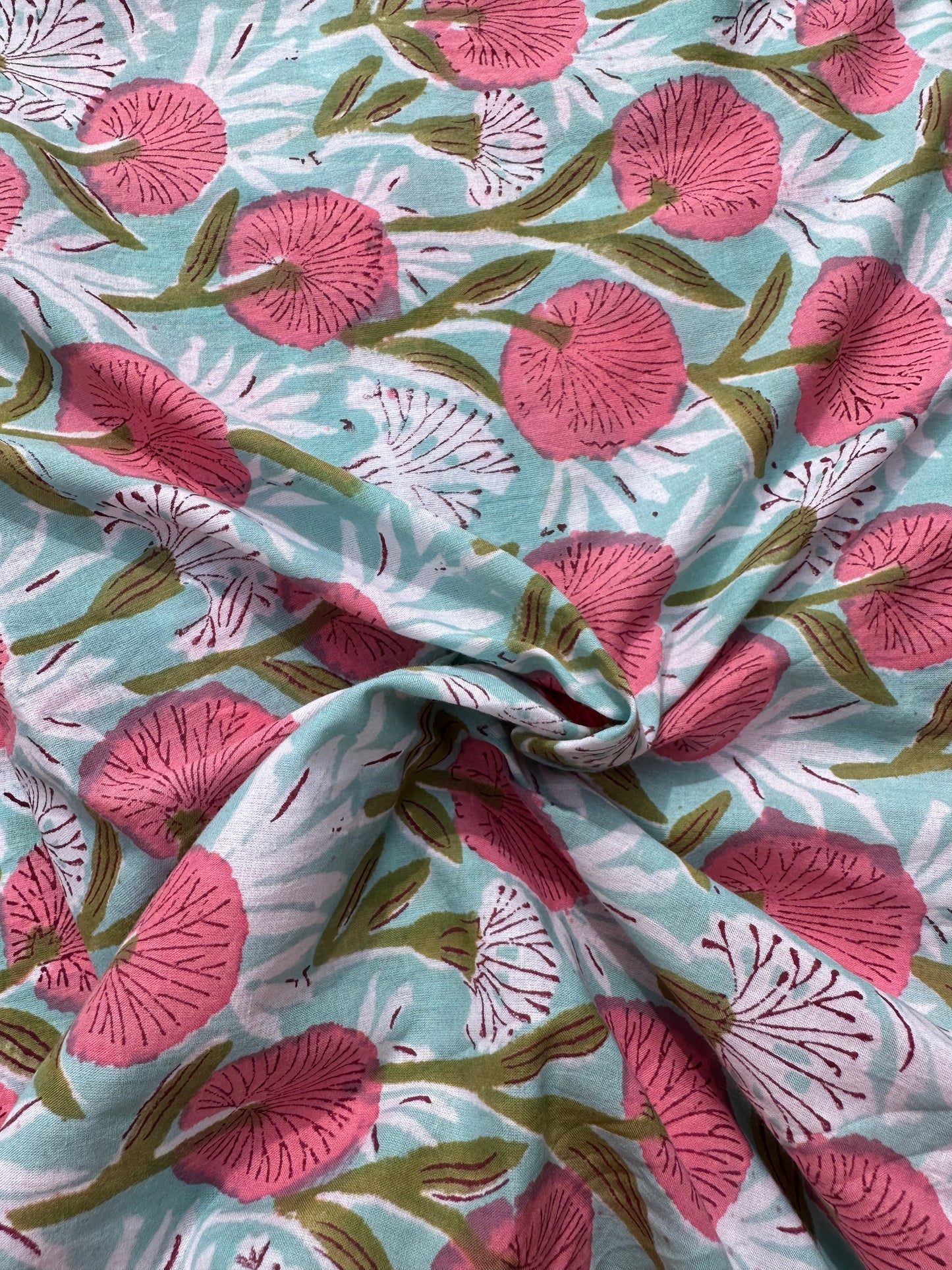 Pretty Skies - Sanganeri Fabric