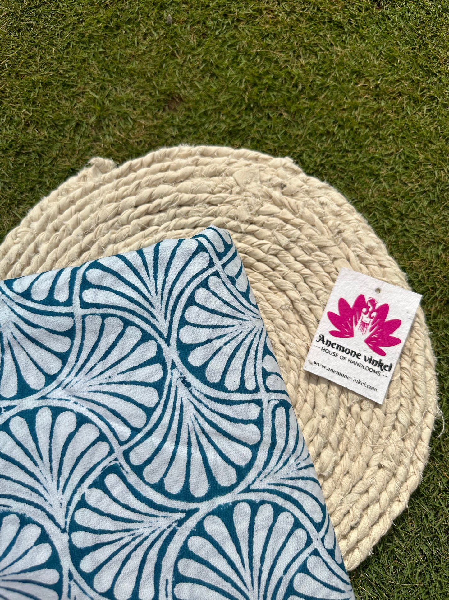 Blue Flower - Sanganeri Prints