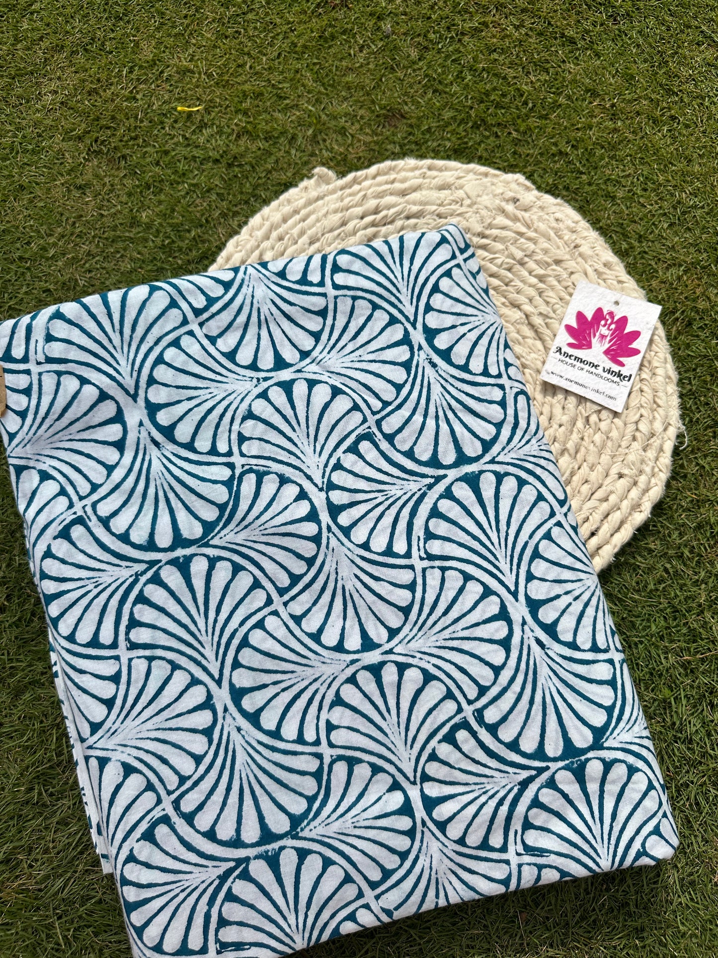 Blue Flower - Sanganeri Prints