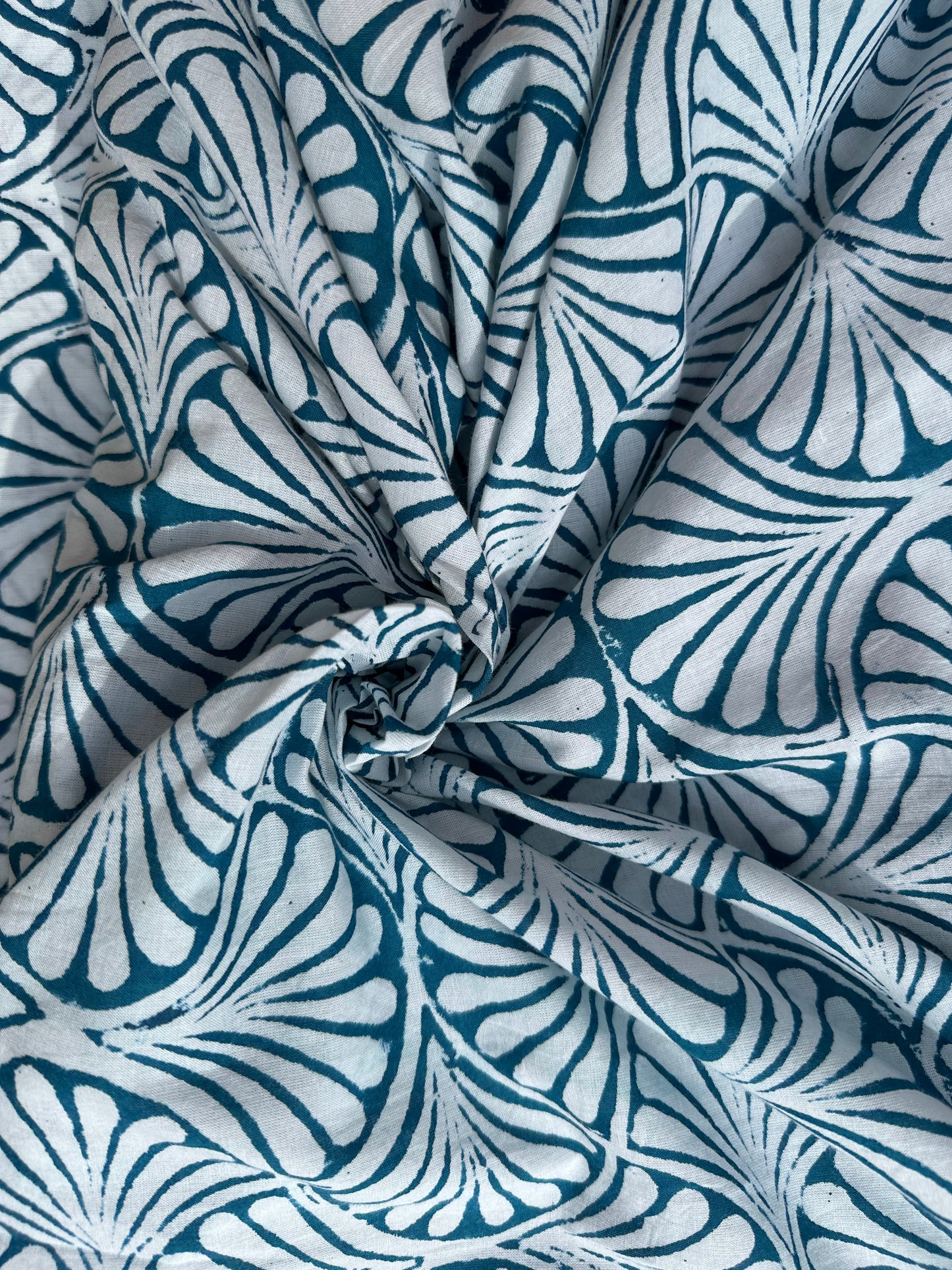 Blue Flower - Sanganeri Prints