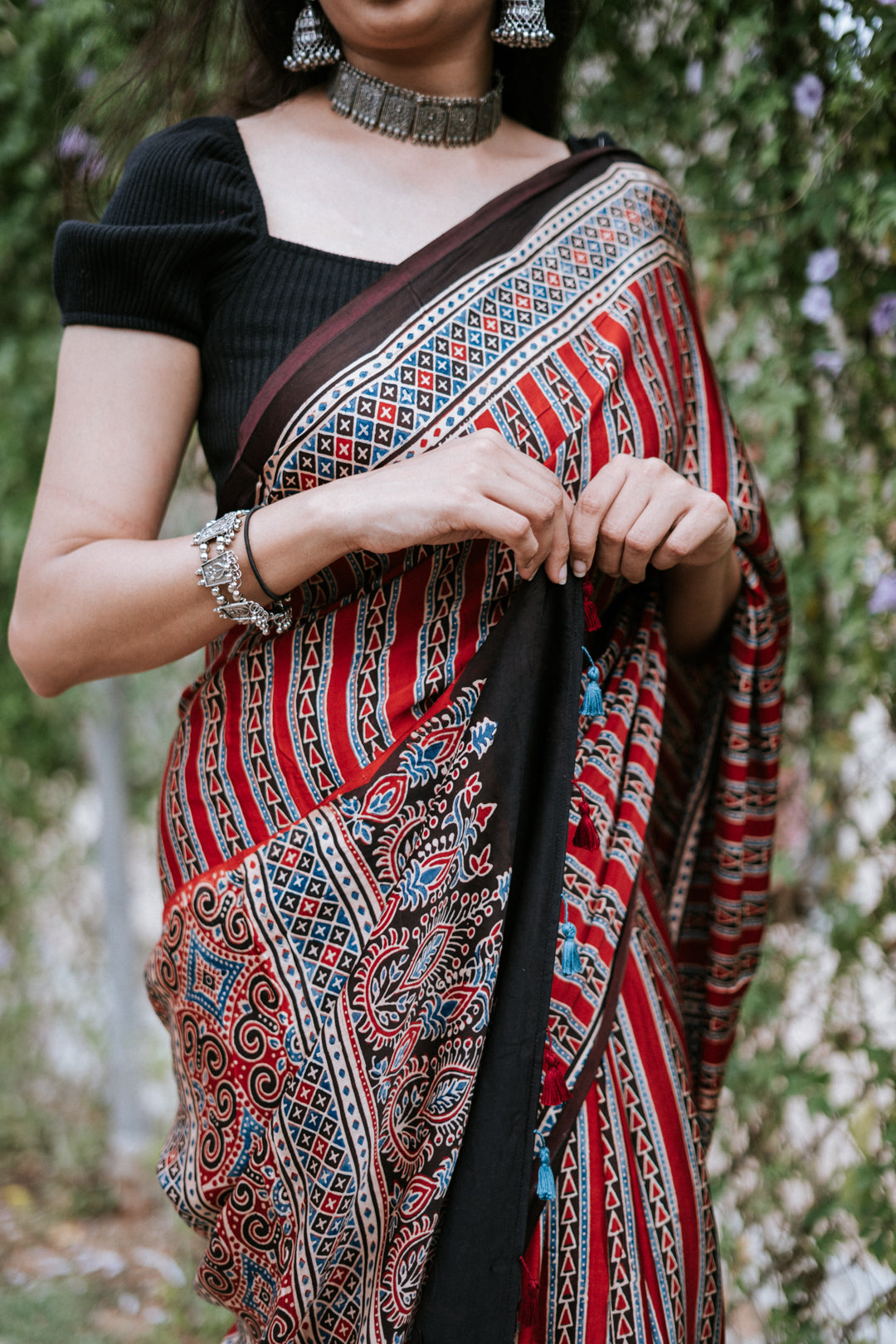Ishq- Ajrakh Sarees