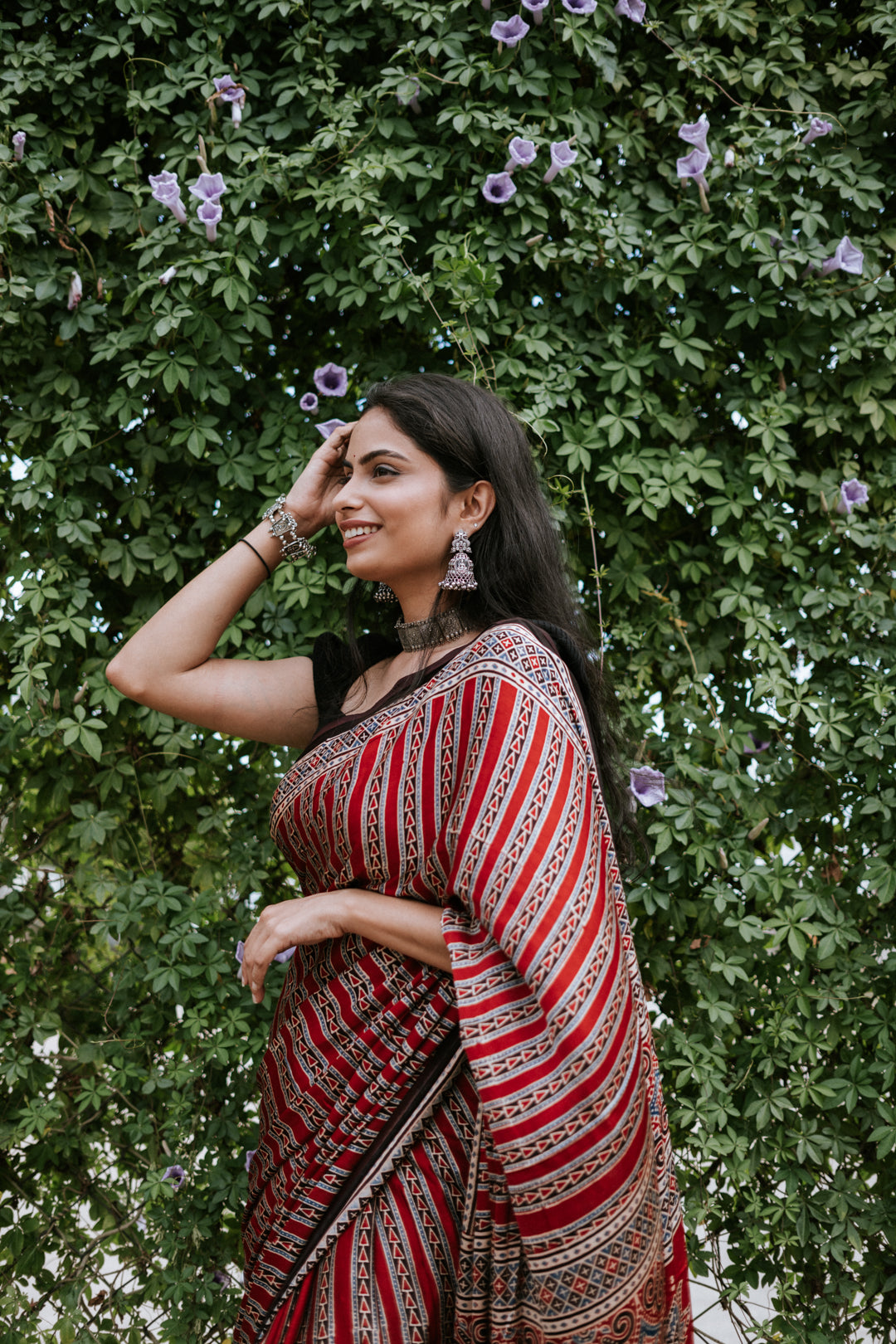 Ishq- Ajrakh Sarees