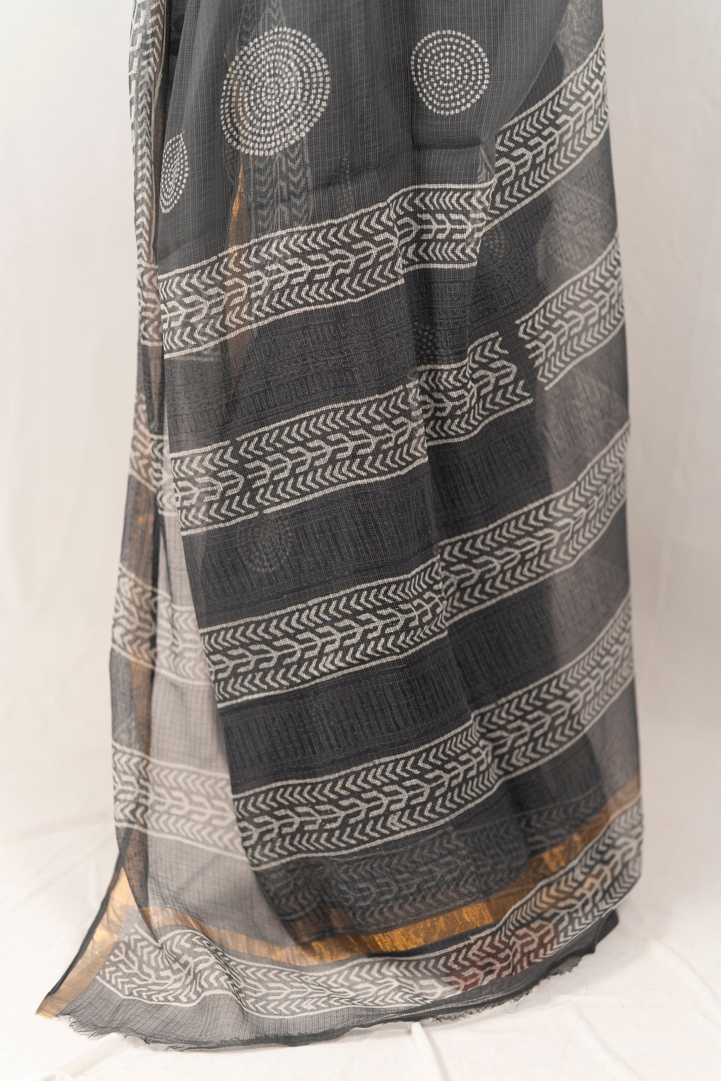 Ash- Kota Doria cotton - Anemone Vinkel