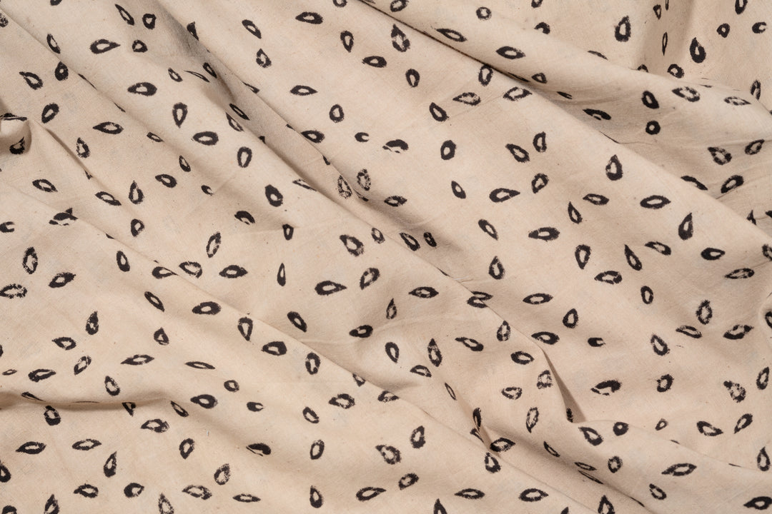 Levia | Kalamkari Handblock Printed cotton Fabric