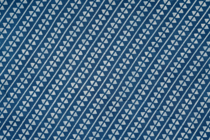 Trinity | Dabu Hand Block Printed Cotton Fabric