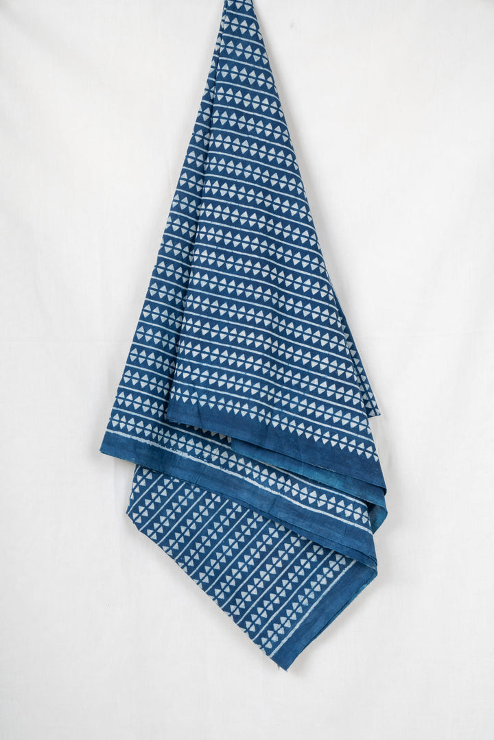 Trinity | Dabu Hand Block Printed Cotton Fabric