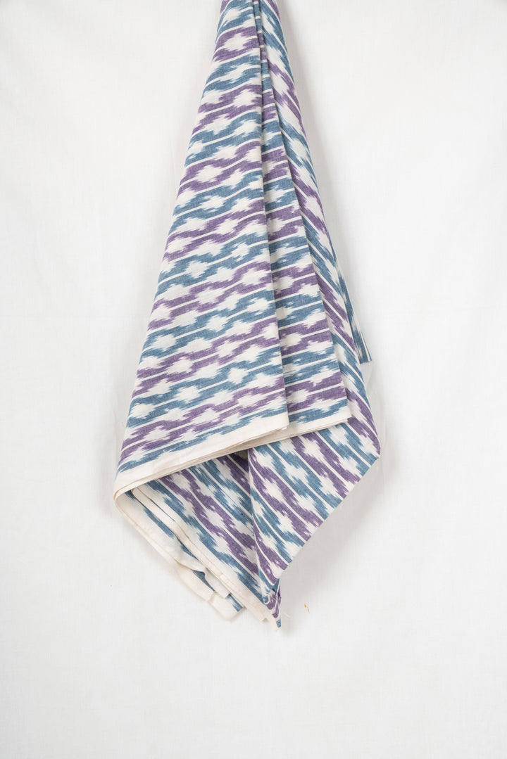 Aurora - 100% pure cotton ikkat fabric