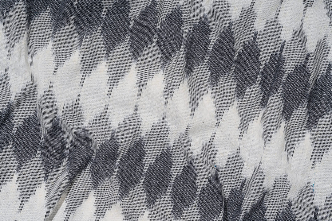 Hazy - 100% pure cotton Ikkat Fabric