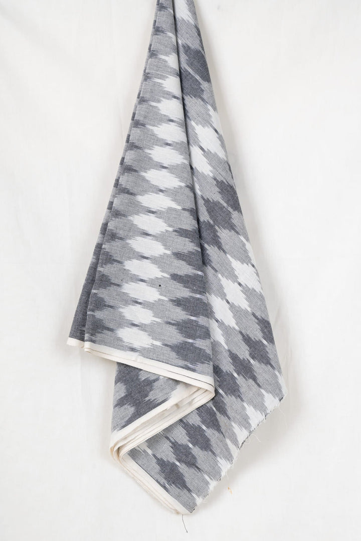 Hazy - 100% pure cotton Ikkat Fabric