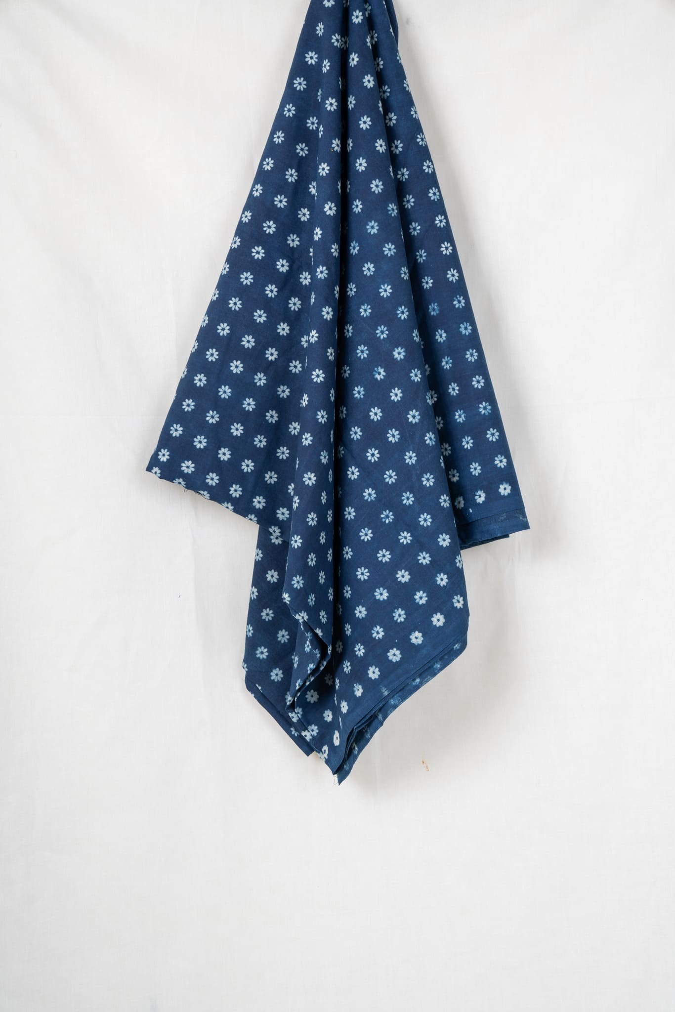 
                  
                    Plumbago - Indigo Dabu Hand Block Printed Cotton Fabric
                  
                