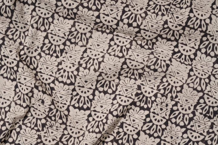 Sable | Kalamkari Printed Cotton Fabric