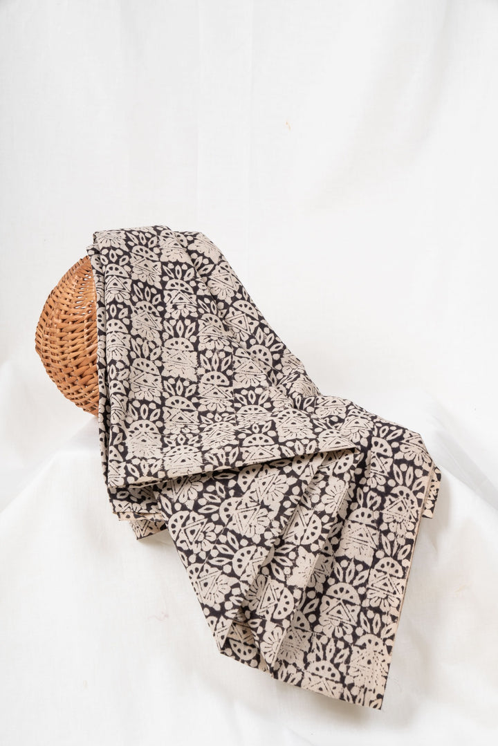 Sable | Kalamkari Printed Cotton Fabric