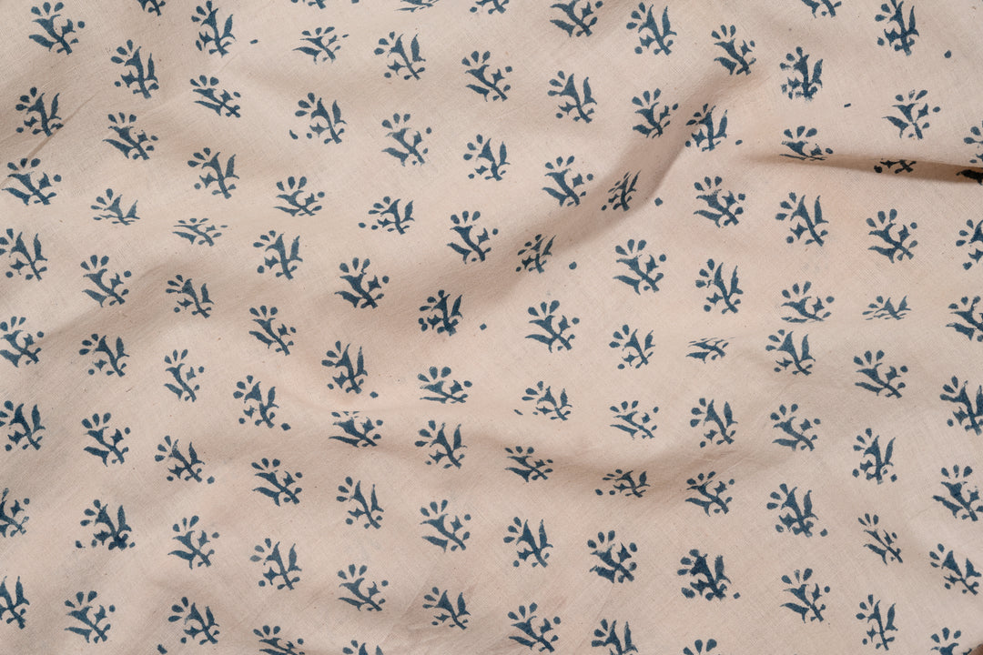 Sahara | Kalamkari Handblock Printed cotton Fabric