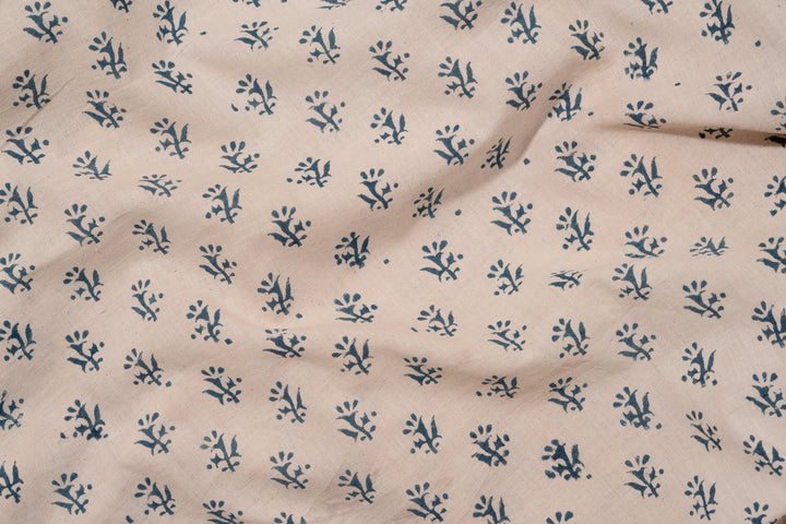 Sahara | Kalamkari Handblock Printed cotton Fabric