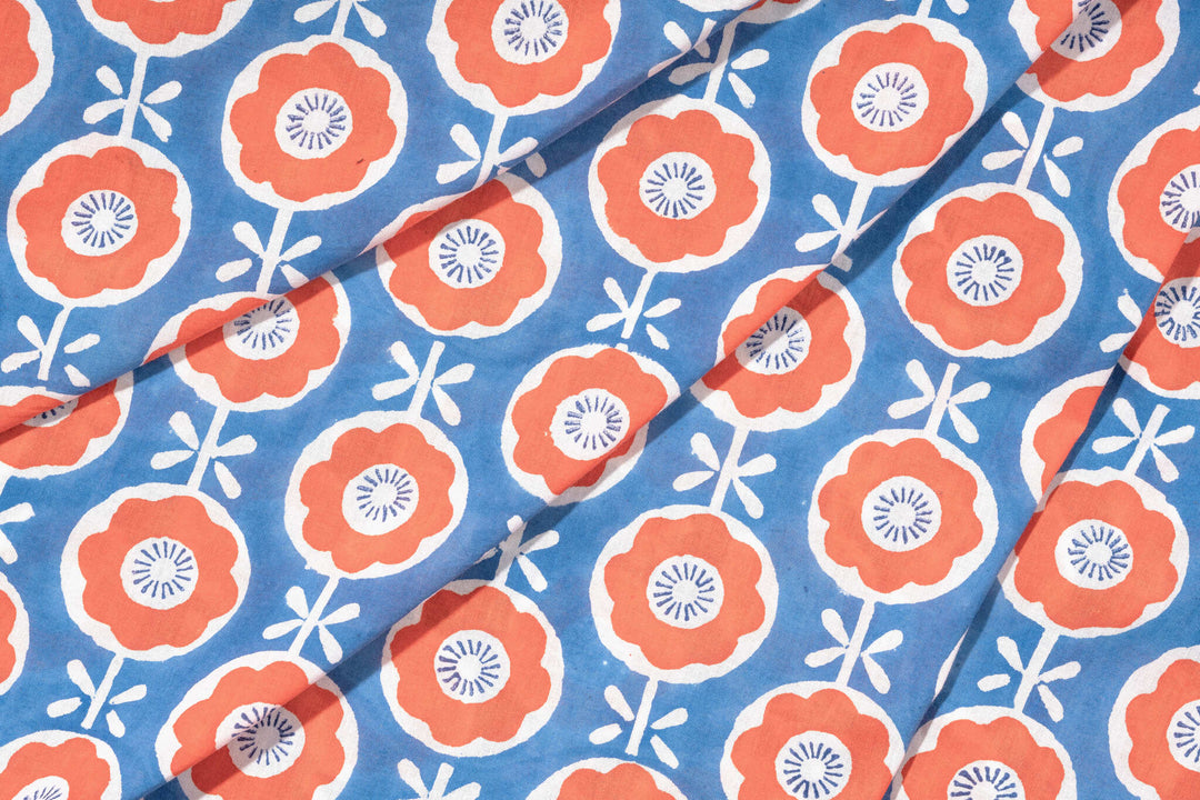 Summer Daisies | Printed Cotton Fabric