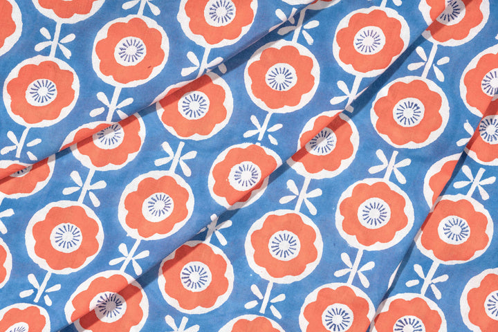 Summer Daisies | Printed Cotton Fabric