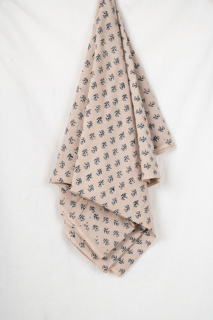 Sahara | Kalamkari Handblock Printed cotton Fabric