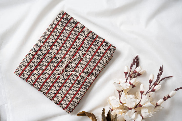 Garnet | Handblock Printed cotton Fabric