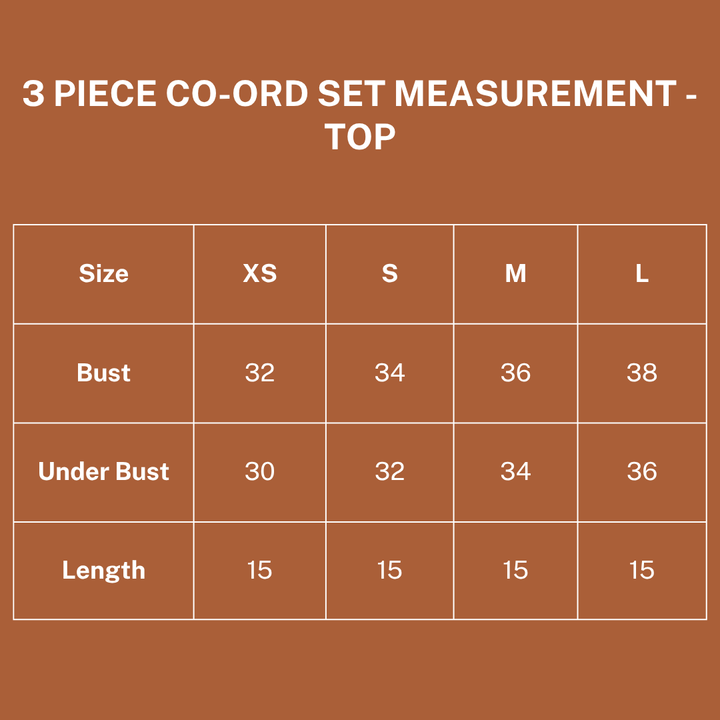 Eclipse - 3 Piece co-ord set