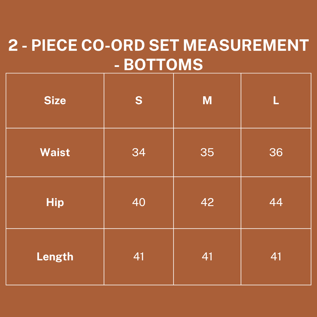 Taryn - 2 Piece co-ord set