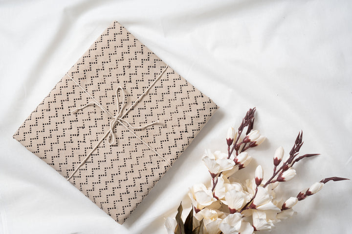 Beigette | Kalamkari Handblock Printed cotton Fabric