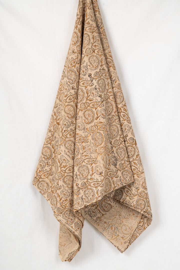 Chairo | Kalamkari Handblock Printed cotton Fabric