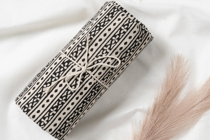 Folk stripes | Cotton Fabric Material