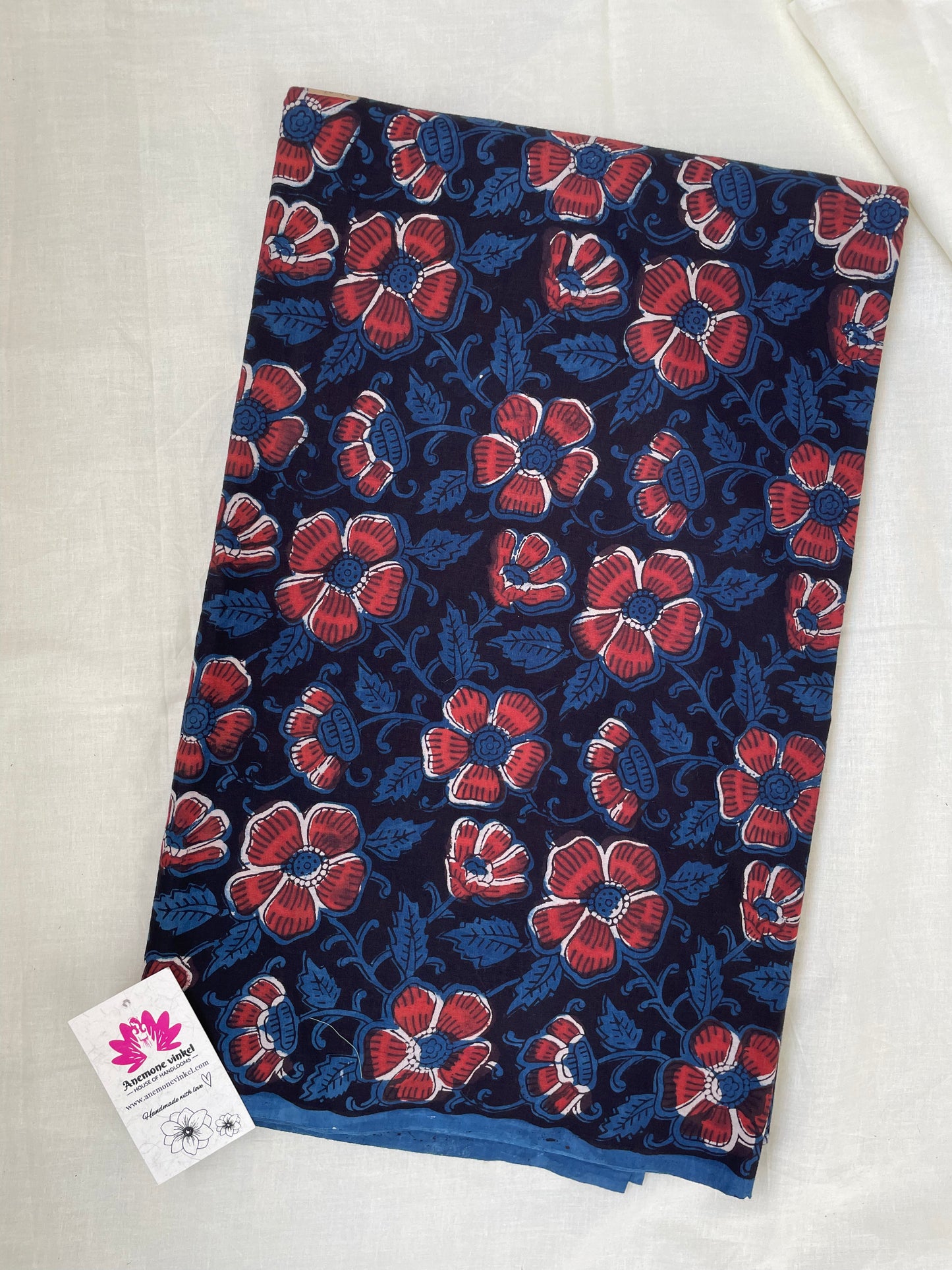 
                  
                    Adelaide-Jahota Handblock Printed cotton Fabric
                  
                