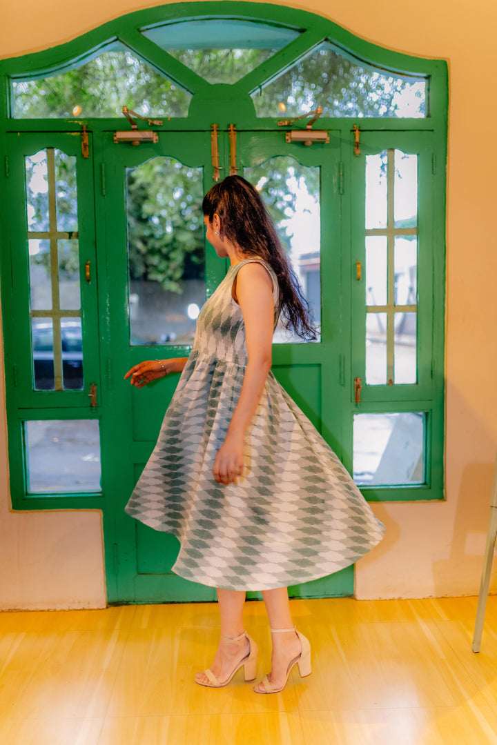 Shades of Grey- Ikkat Dresses