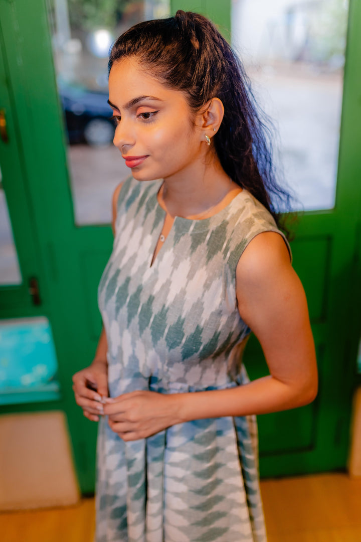 Shades of Grey- Ikkat Dresses