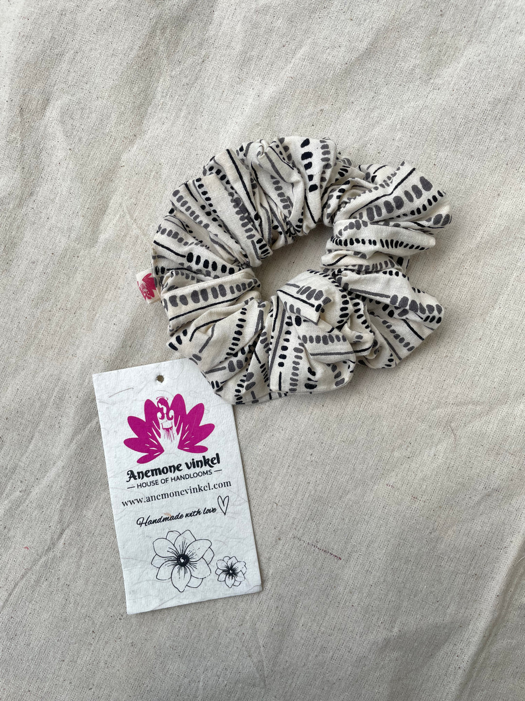 Black Diamond Scrunchie-Pack Of 3