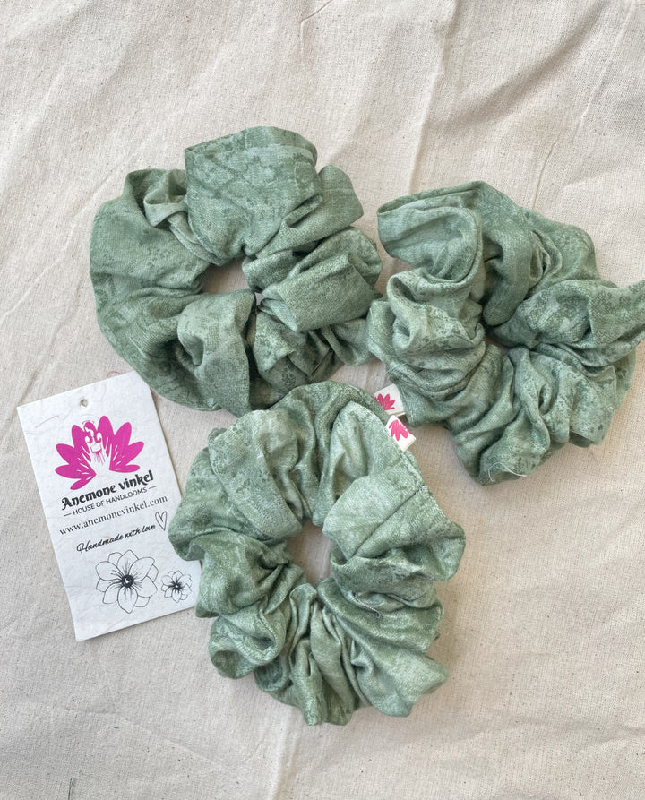 Grassy Scrunchie -Pack Of 3
