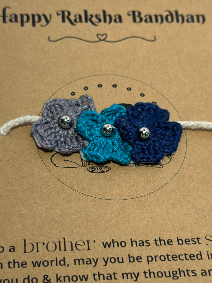 Blue Flora - Rakhi