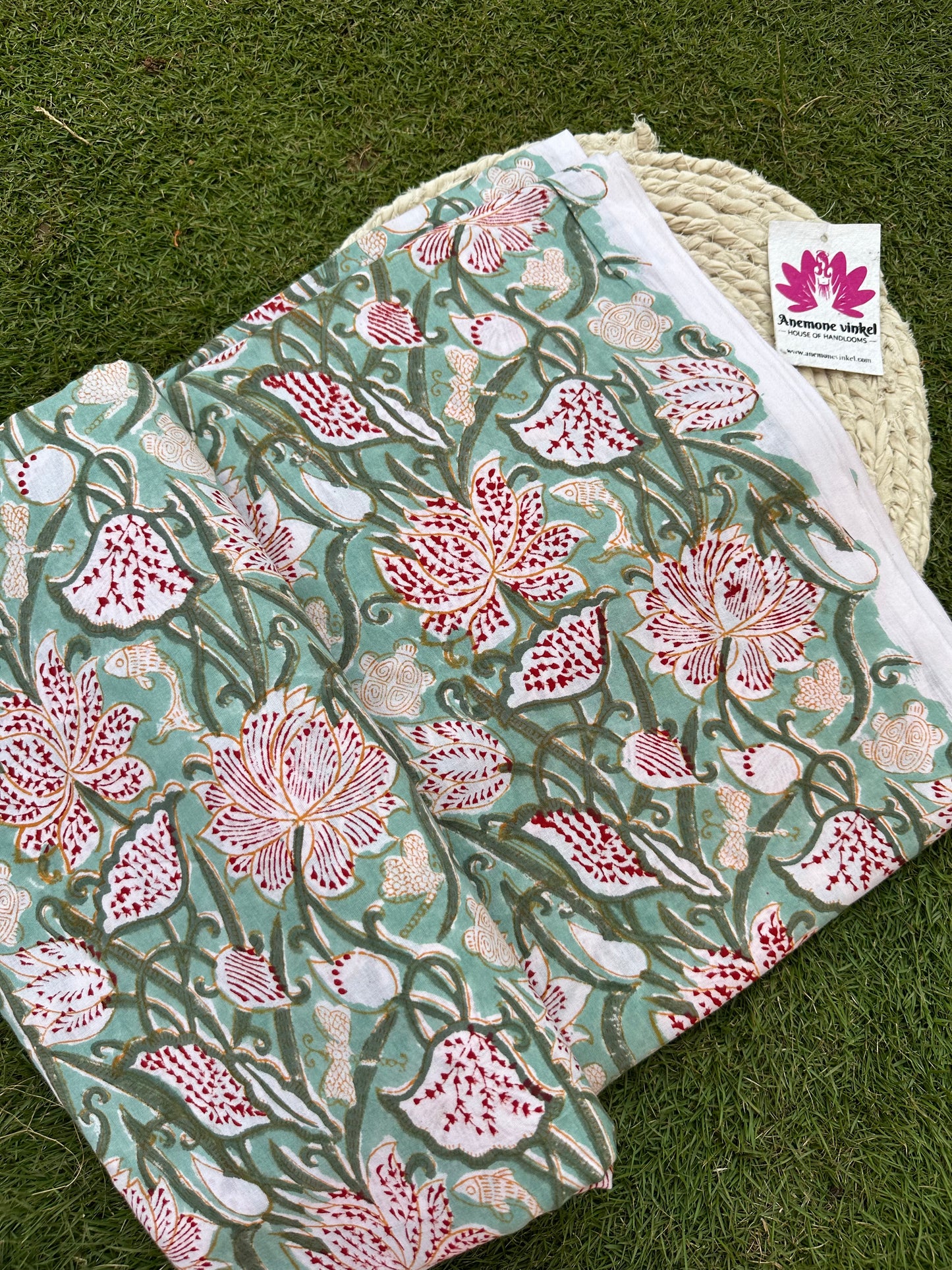 
                  
                    Lotus in Bloom - Cotton Fabric
                  
                
