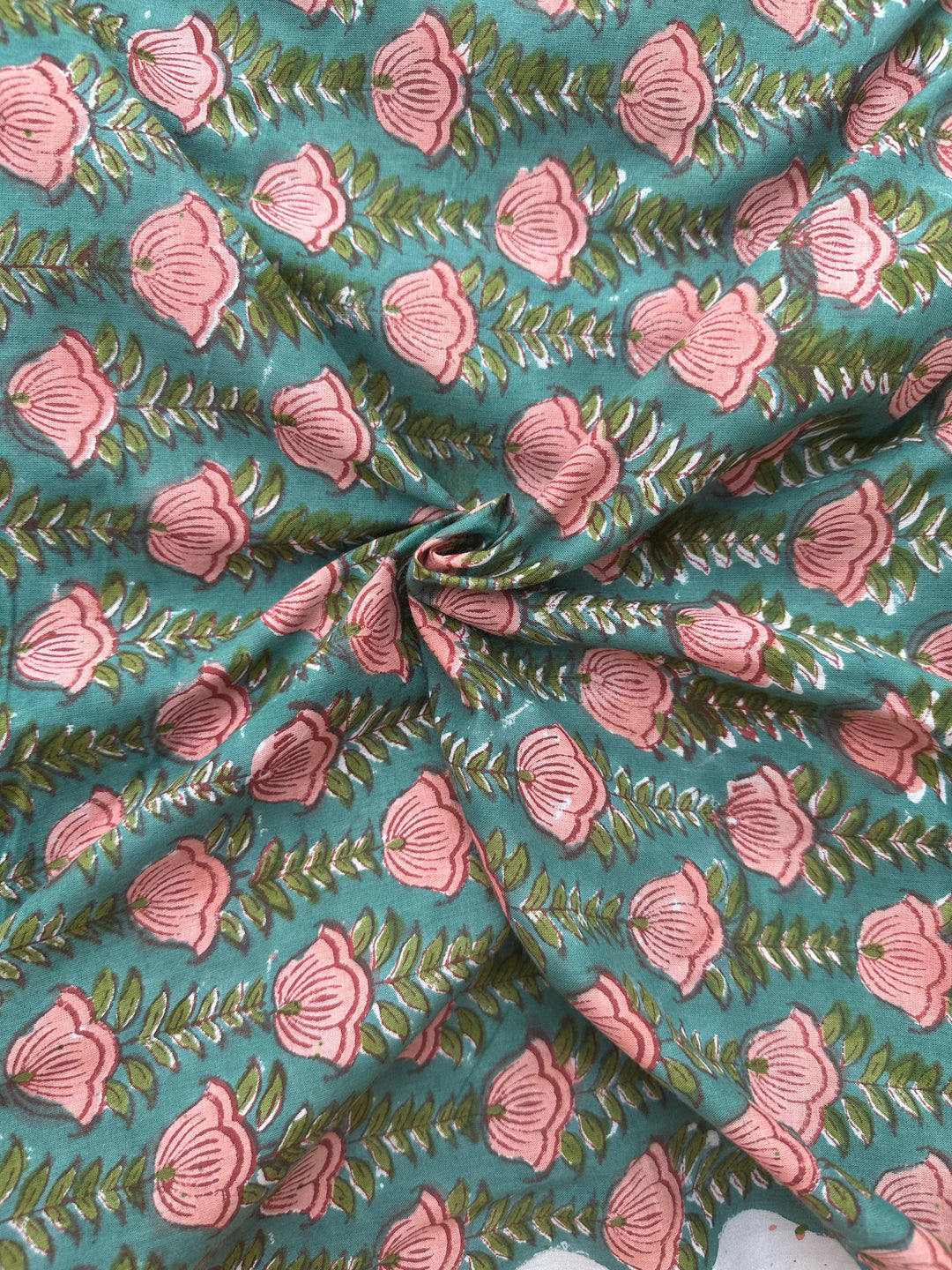 Pink Lotus | Jaipur Cotton