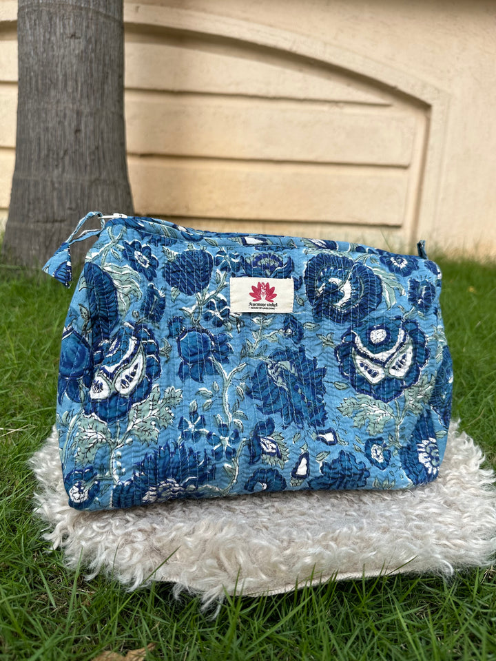 Paani Da Rang - Sanganeri Print Pouch