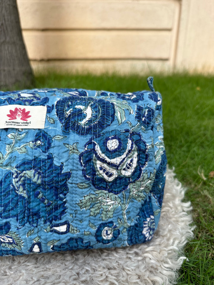 Paani Da Rang - Sanganeri Print Pouch