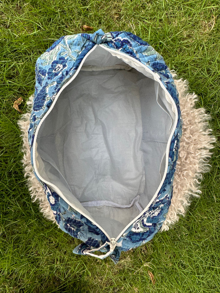 Paani Da Rang - Sanganeri Print Pouch