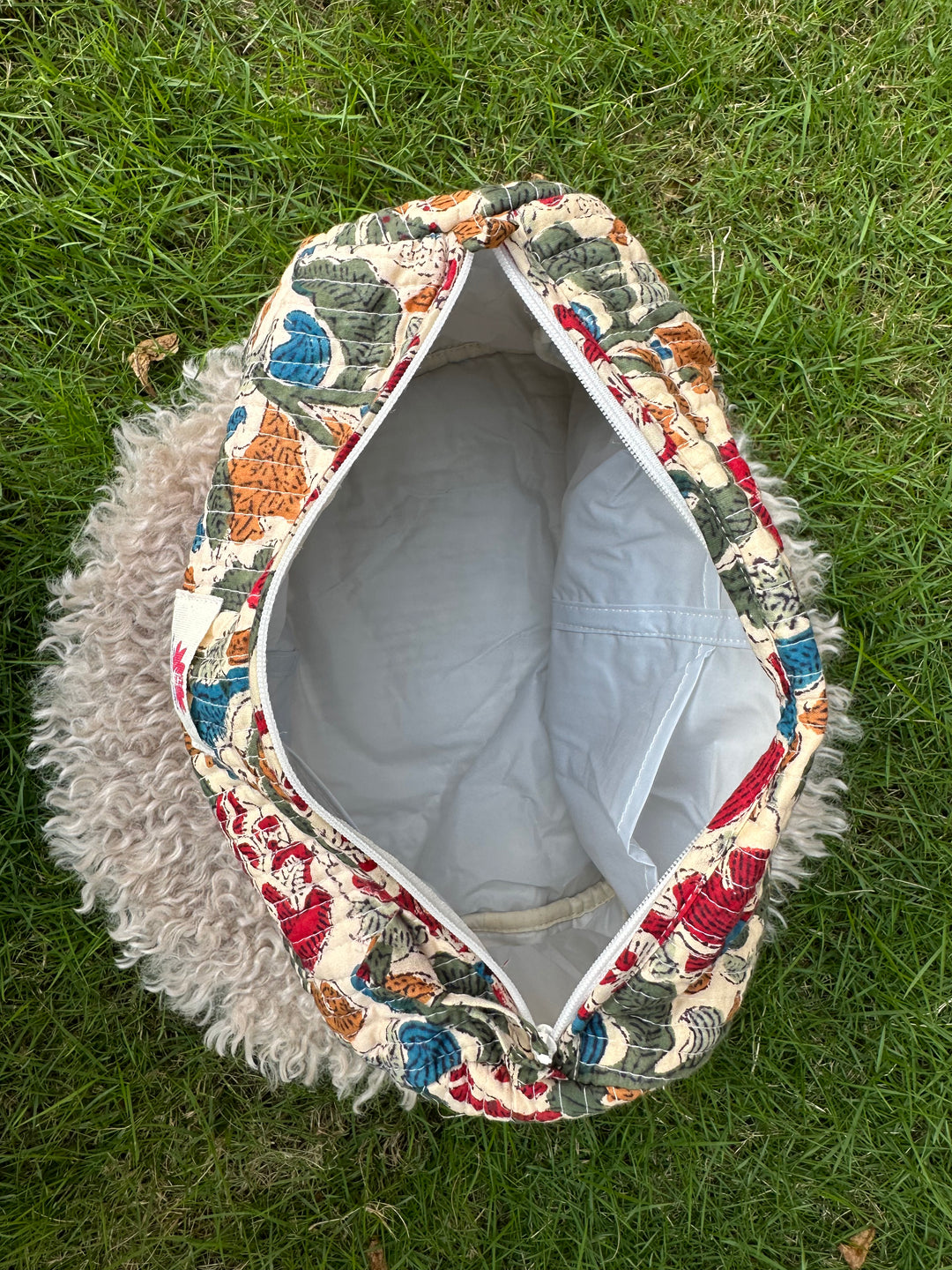 Dil Garden Garden Hogaya - Sanganeri Print Pouch