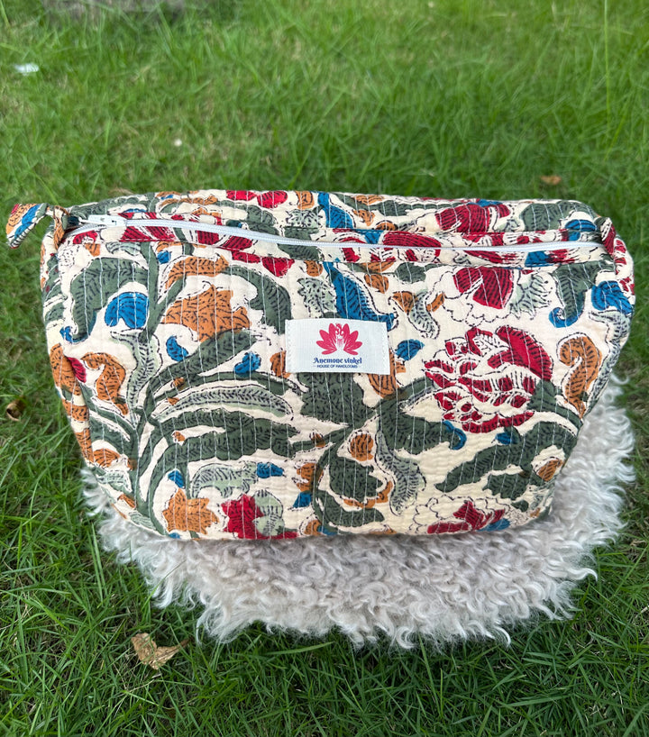 Dil Garden Garden Hogaya - Sanganeri Print Pouch
