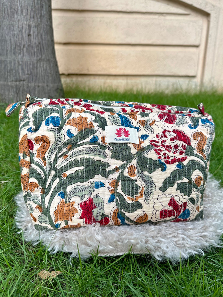 Dil Garden Garden Hogaya - Sanganeri Print Pouch