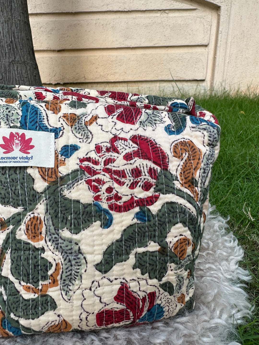 Dil Garden Garden Hogaya - Sanganeri Print Pouch