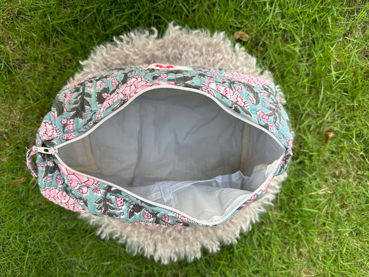 Suhaani - Sanganeri Print Pouch