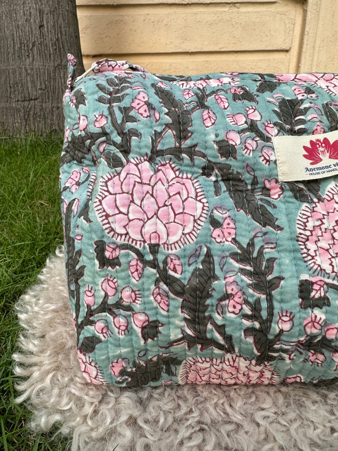 Suhaani - Sanganeri Print Pouch