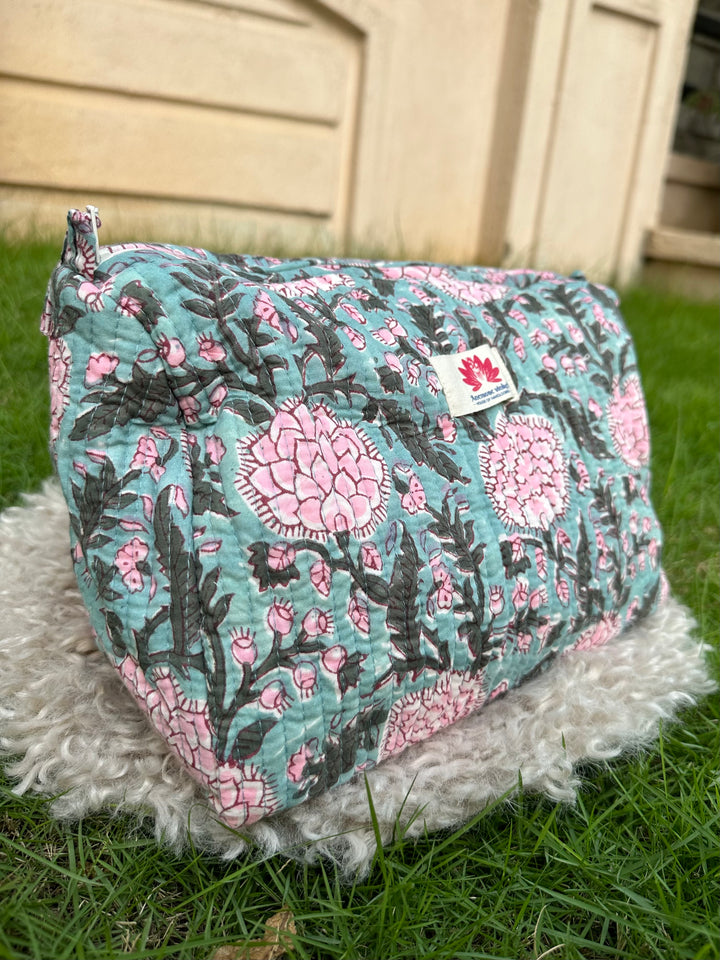 Suhaani - Sanganeri Print Pouch