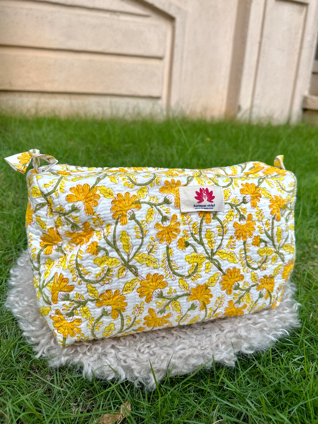 Dosti - Sanganeri Print Pouch