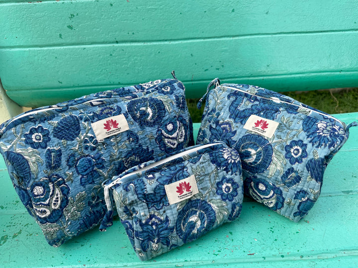 Paani Da Rang - Sanganeri Print Pouch