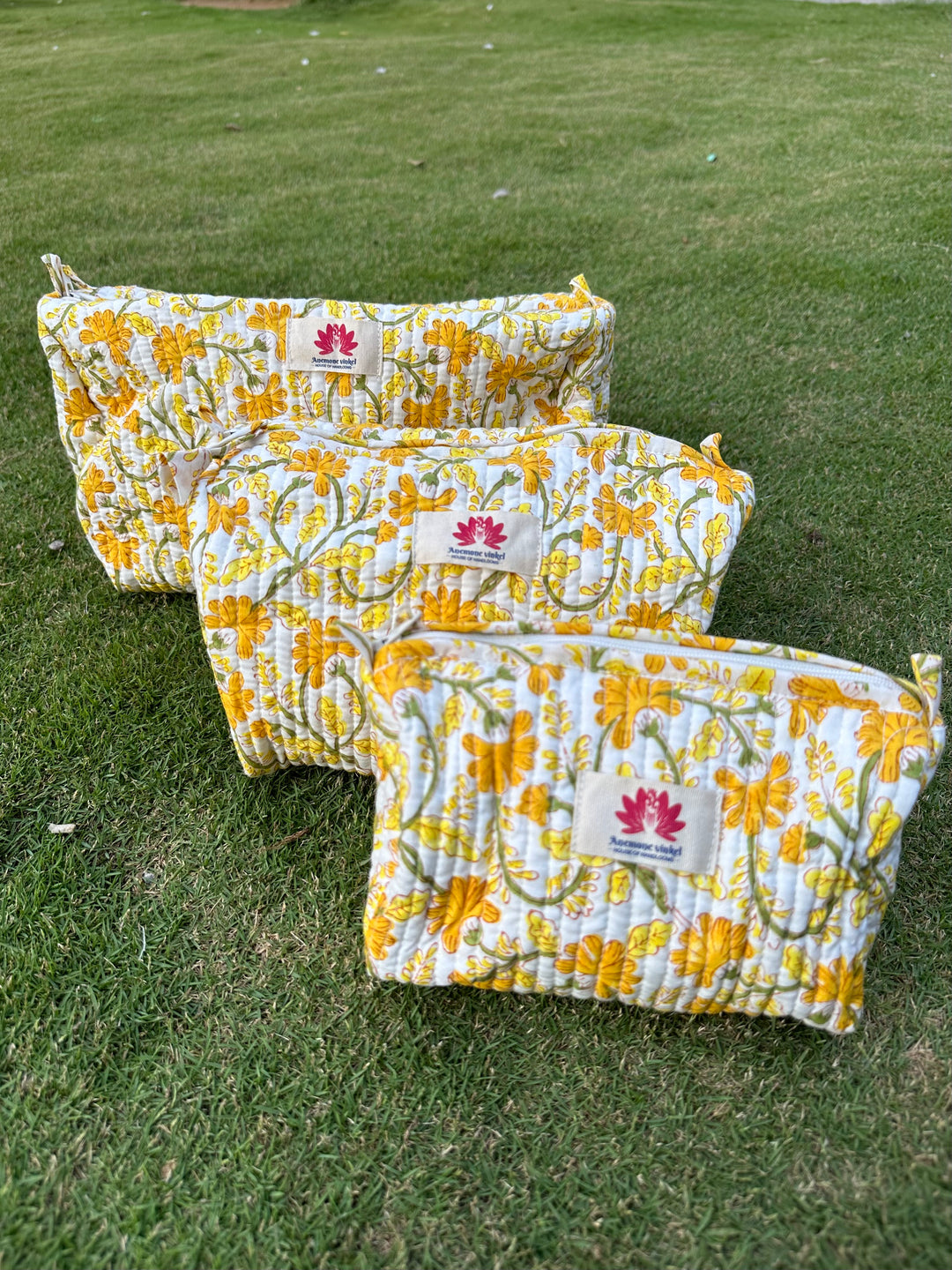 Dosti - Sanganeri Print Pouch