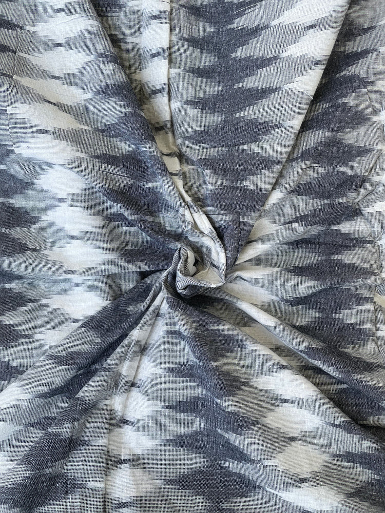 
                  
                    Hazy - 100% pure cotton Ikkat Fabric
                  
                